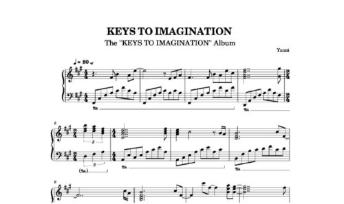 نت پیانو keys to imagination