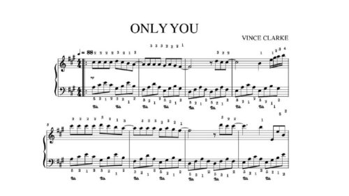 نت پیانو only you