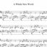نت پیانو a whole new world