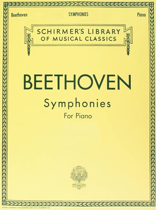 کتاب سمفونی های بتهوون برای پیانو