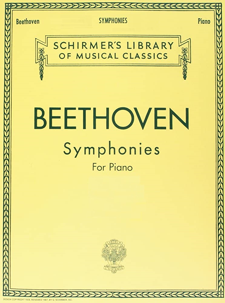 کتاب سمفونی های بتهوون برای پیانو
