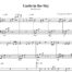 نت پیانو castle in the sky از joe hisaishi