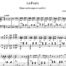 نت پیانو la foule از edith piaf