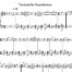 نت پیانو tarantella