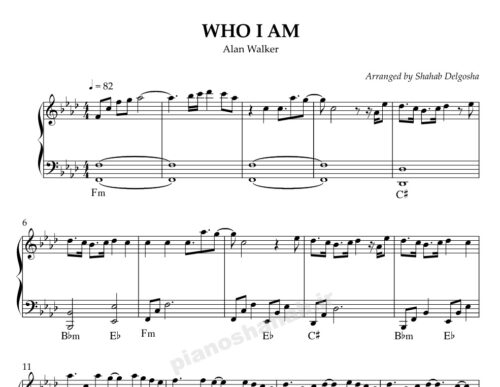 نت پیانو who i am