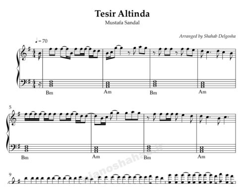 نت پیانو tesir altinda