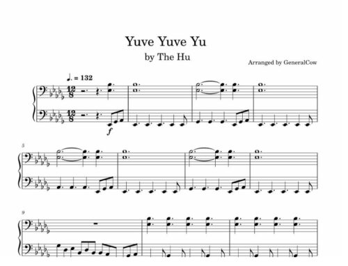 نت پیانو yuve yuve yu